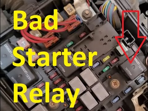 Symptoms of a Bad Starter Relay and How to Test If it Has Failed