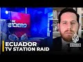 Ecuador TV Raid Gunmen Storm TV Station Live On Air