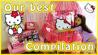 Hello Kitty Giant Surprise Egg Compilation Hello Kitty Toys Compilation