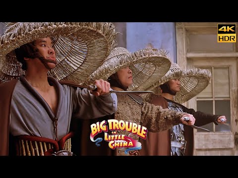 Big Trouble in Little China The Three Storms Scene Movie Clip 4K UHD HDR Kurt Russel Kim Cattrall