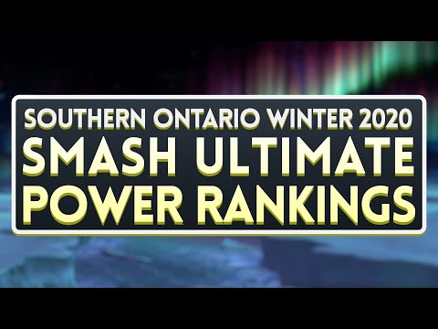 Southern Ontario Winter 2020 Smash Ultimate Power Rankings