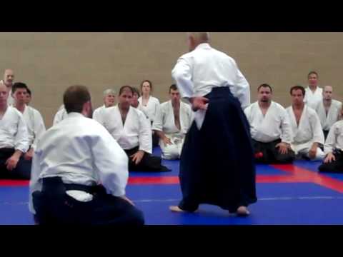 Chiba Sensei at 2010 Camp: Katatedori tenshin ikkyo