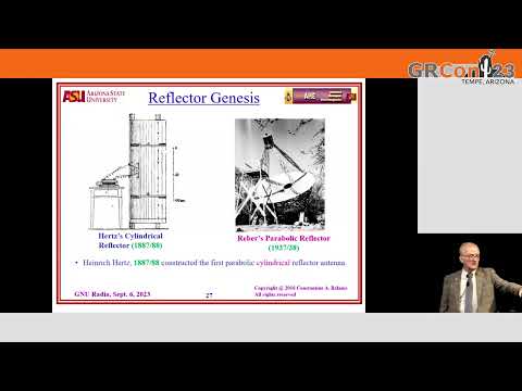 GRCon23 - Invited Talk: Constantine Balanis - The Evolution of Antenna Technology