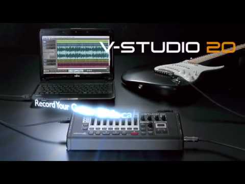 Roland Cakewalk V-Studio 20 interface pmt