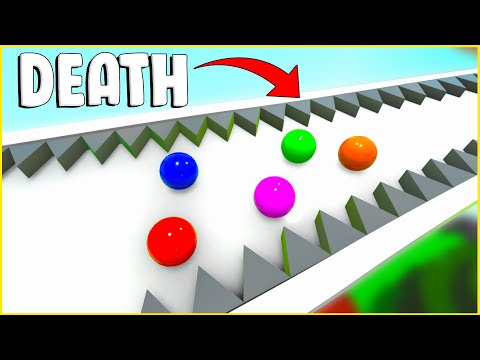 MARBLE Run But Edges = DEATH! - Marble World