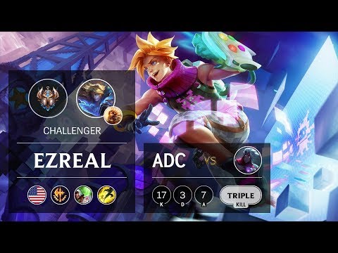 Ezreal ADC vs Varus - NA Challenger Patch 9.24