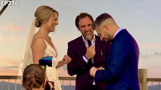 Officiating a Wedding like a Pro | Funny Officiant Speech | Matthew and Rochelle