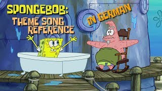 SpongeBob: SpongeBob Sings His Theme Song (German)