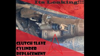 Clutch Slave Cylinder - How to replace and bleed/purge the air