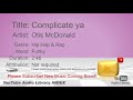 New Free Music 2018 Complicate Ya Otis McDonald Hip Hop Rap Funky YouTube Audio Library BGM