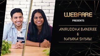 In Conversation with Aniruddha Banerjee and Nayana Shyam | WebFare.live video