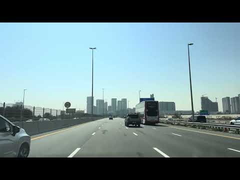 Downtown Dubai to Dubai Outsource Zone 🚗 4K Timelapse Drive | Dubai POV City Drive #DriveDubai 2026