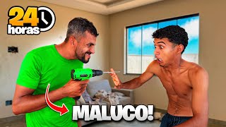 24 HORAS SE FAZENDO DE MALUCO PARA O BRUTINHOO 
