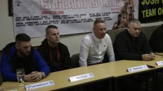 England is Mine press conference