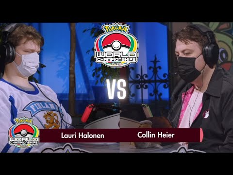 2022 Pokémon World Championship VGC Master Division Day1 Round1 Lauri Halonen vs Collin Heier