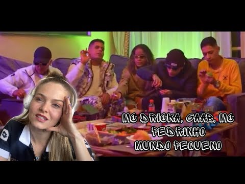 MC Dricka, Gaab, MC Pedrinho - Mundo Pequeno (GR6 Explode)DJ LT no Beat - REACT | DANI ROCHA