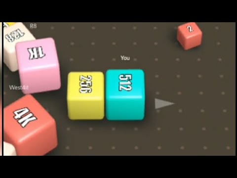 I run fast than you😝 - 2048.io Cubes