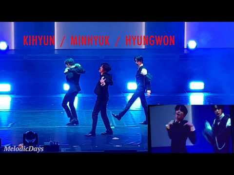190605 [FANCAM] 몬스타엑스 MONSTA X SYDNEY「Bazzi Cover: Myself」민혁 기현 형원 Minhyuk Kihyun Hyungwon