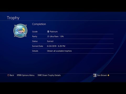 Final Fantasy X Remastered Platinum Trophy (Reaction)