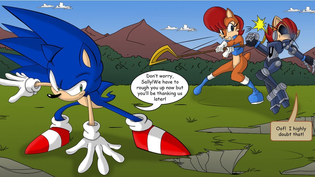 A Sly Encounter Sonic Comic Dub #5.2 😃😄|| Comic Dub By Mi Comic