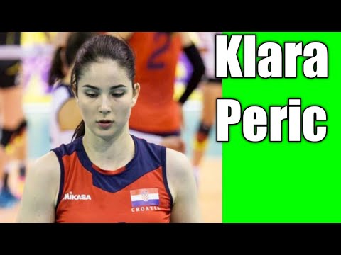 Klara Peric Beautiful Volleyball Player