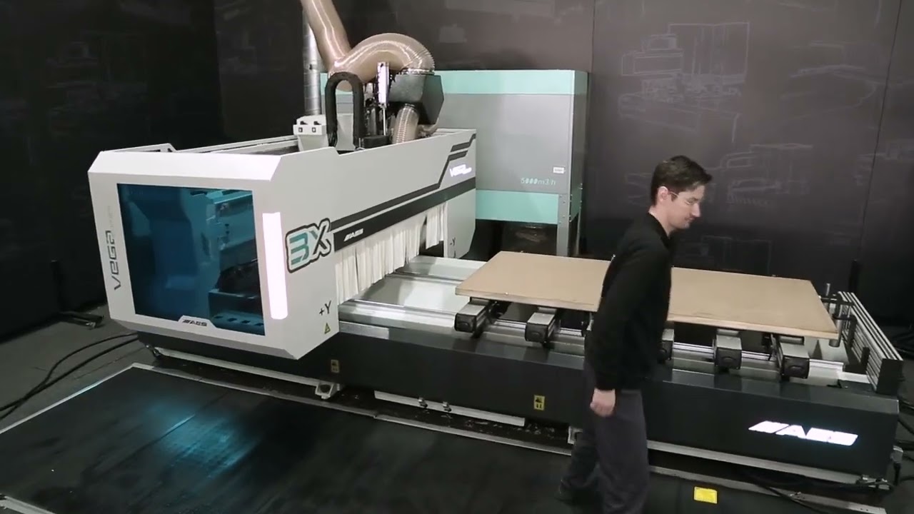 AES VEGA SUPER   3 Axis CNC Router   Fast, Practical, Reliable