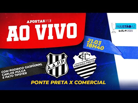 🔴 PONTE PRETA X COMERCIAL – AO VIVO | 4ªs DE FINAL DO CAMPEONATO PAULISTA SÉRIE A2 – COM NARRAÇÃO