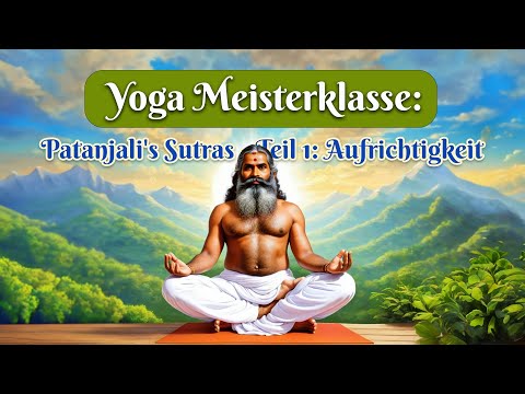 Die Kunst der Aufrichtigkeit: Patanjali's Weisheiten im Fokus