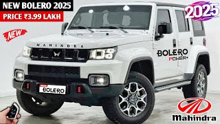 Mahindra कल होगी Launch New Bolero💥|| 2025 MAHINDRA BOLERO MODEL || ₹3.97 Lakh Price and Features🔥🔥