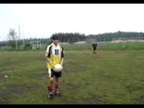 Huragan Łomnica - Obra II Zbąszyń 1:2  [rozgrzewka brmakarza]