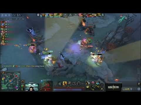 both support gank sumail to secure the kill Aster vs OG Dota 2 Dream League Season 20