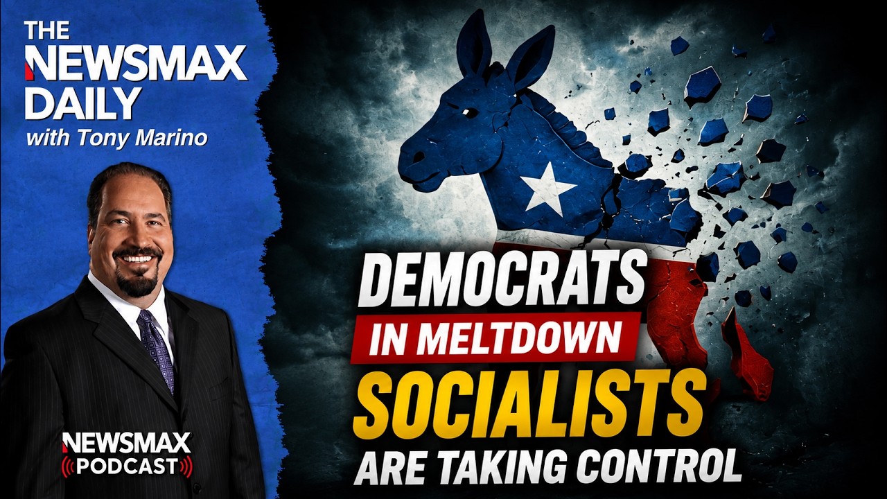 A Party in Revolt: Democrats Flee as Socialists Rise | The NEWSMAX Daily (08/10/2026)