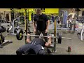 Body weight Bench press, 100kg (220 pounds) till failure = 23 reps