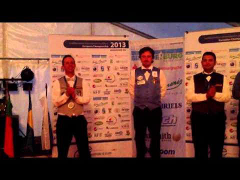 Premiazione Campionato Europeo 5 birilli