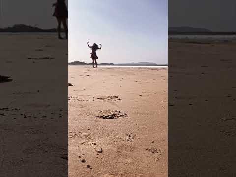 mallika Singh masti on beach |New vdo|😍✨ ♡ #sumedhmudgalkar #mallikasingh #sumellika #shortsfeed