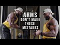 10 COMMON GYM MISTAKES | TRAINING BICEPS & TRICEPS