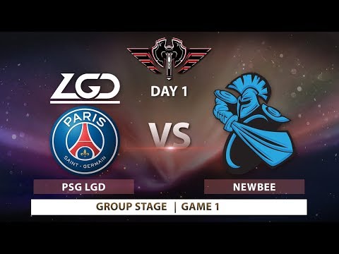 PSG.LGD vs Newbee | Game 1 | Groupstage | Bo2 | MDL Changsha Major 2018