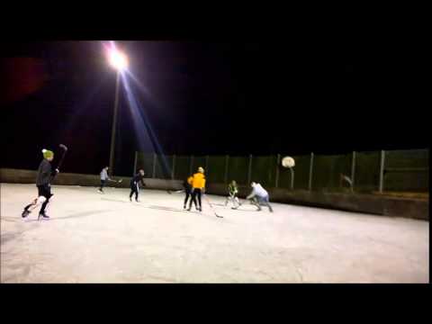 Eishockey Lehrer/Schüler -- Szene 4: Tor durch Ortner jun.