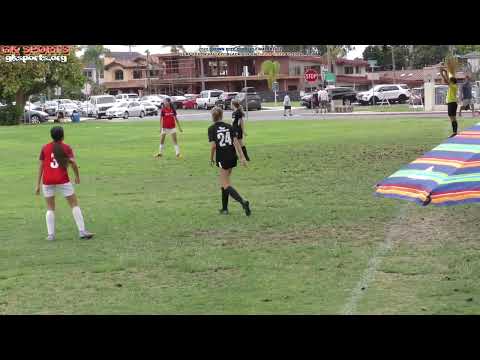 2022 CROWN CITY CLASSIC -(GIRLS SOCCER WKND) SURF SO. VALLEY BLACK G08 VS CHULA VISTA F.C. G2OO9
