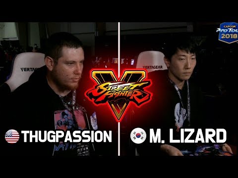 흔들린듯 완벽한(M.Lizard vs ThugPassion)  [Vega  vs Nash, Bison] Street Fighter 5 ComboBreaker CPT