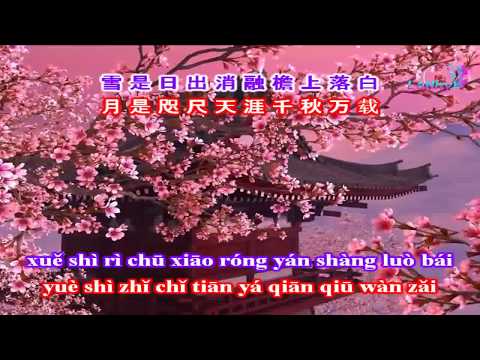 Phong Hoa Tuyết Nguyệt - KARAOKE - 风花雪月 - Beat