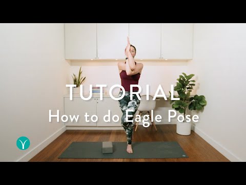 How to do Eagle Pose — Step by Step (Garudasana)