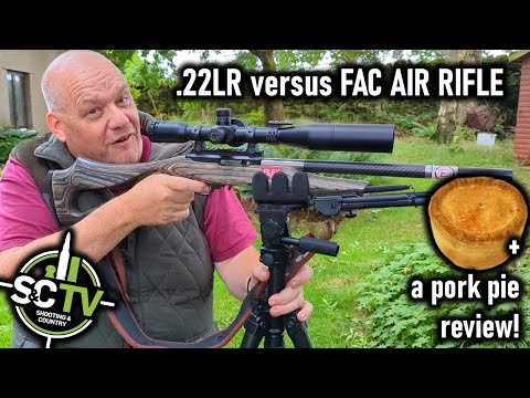S&C TV | Gary Chillingworth | 22LR versus FAC air rifle (and a pork Pie review!)