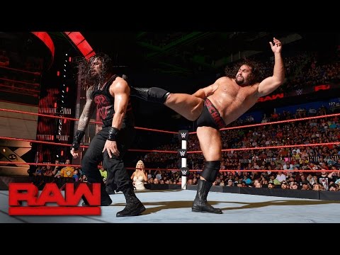 Roman Reigns vs. Rusev: Raw, 15. August 2016