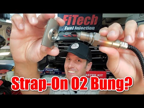 Fuel Injection Conversion, Part 5: O2 Sensor Install with No Welding! FiTech