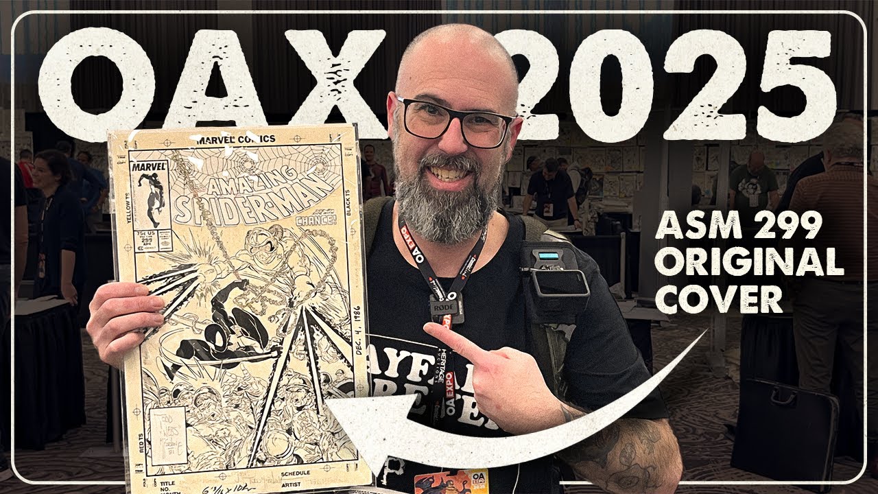 Original Art Expo OAX Walkthrough Recap EPIC Comic & Card Art Guests!
