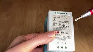 Mean Well MDR-100-24 Zdroj na DIN 100W 24V