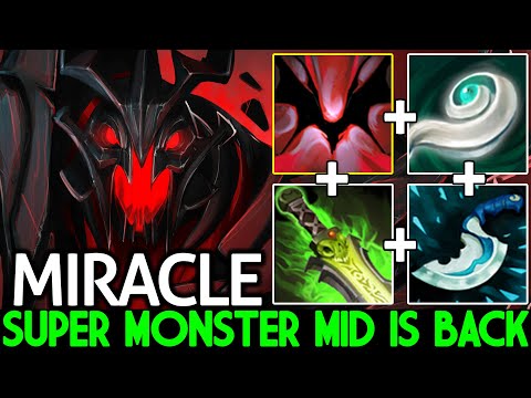MIRACLE [Shadow Fiend] Super Monster Mid is Back Combo ULT Max Damage Dota 2