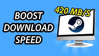 How to speed up your Steam downloads BEST METHOD! - FULL GUIDE (Quick and Easy)