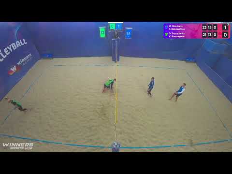12:50 M. Horobets / Y. Bohdashkin - D. Svyrydenko / V. Avramenko 11.01.2023|Winners Beach Volleyball